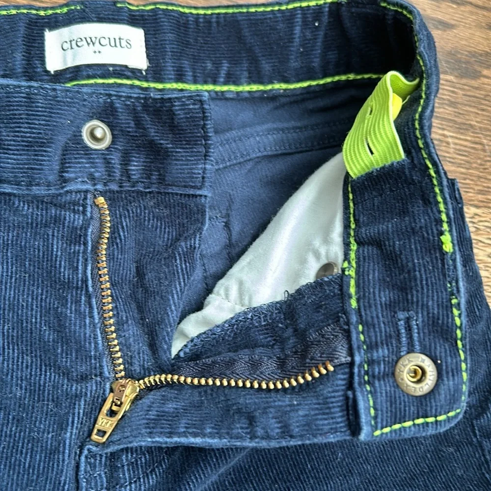 Crewcuts Navy Blue Corduroy Pants, Size 4